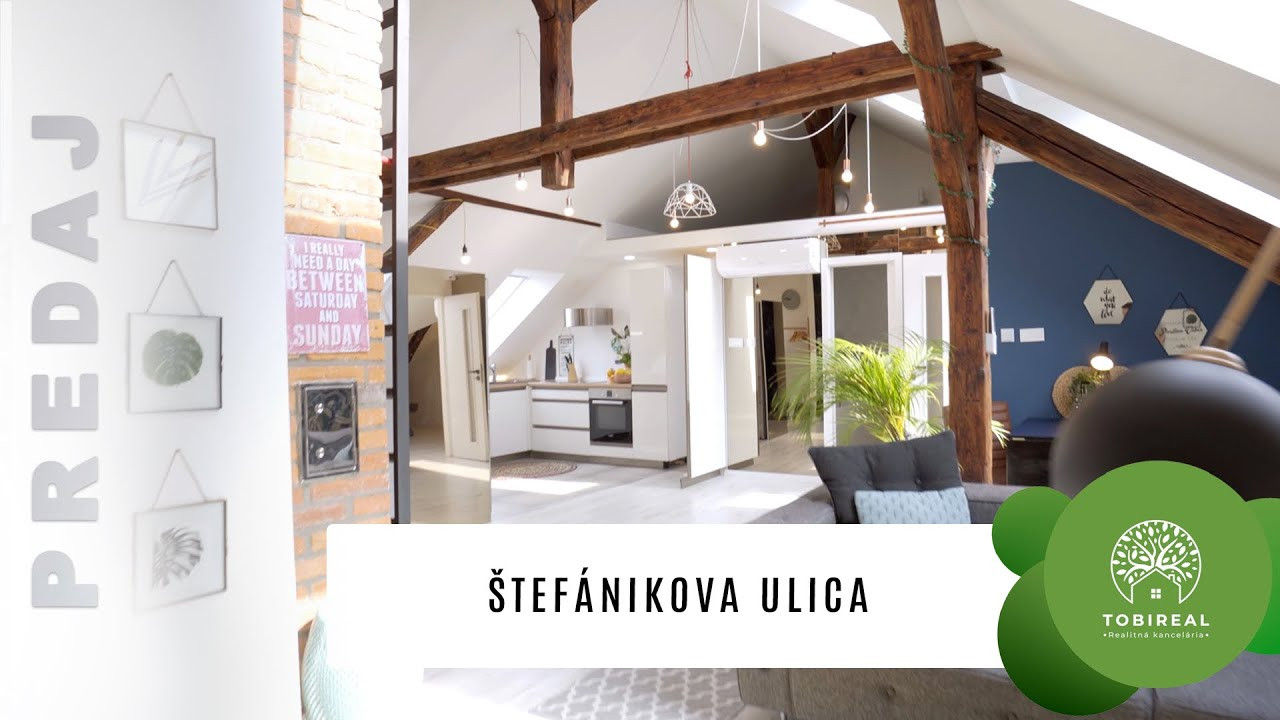 Veľkometrážny loftový byt,  Košice - Staré Mesto, ul. Štefánikova