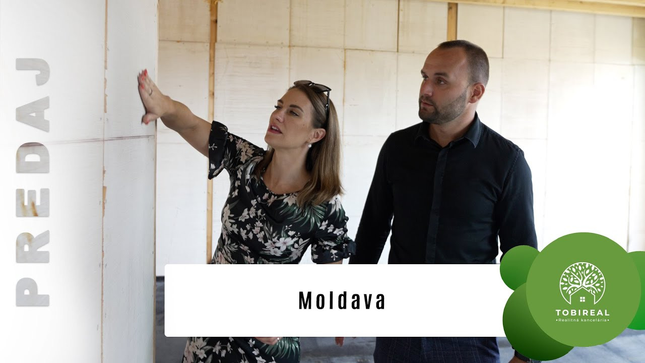 Novostavba nízkoenergetického rodinného dvojdomu v Moldave nad Bodvou
