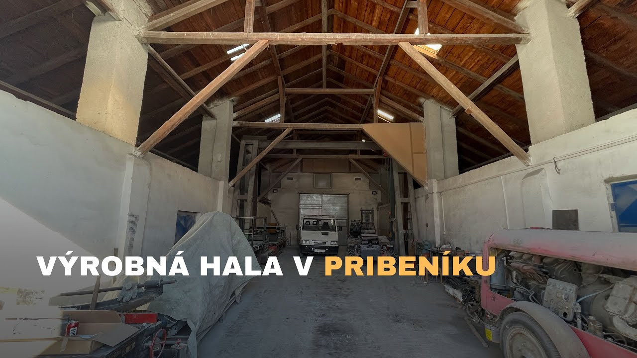 Výrobná hala - Pribeník