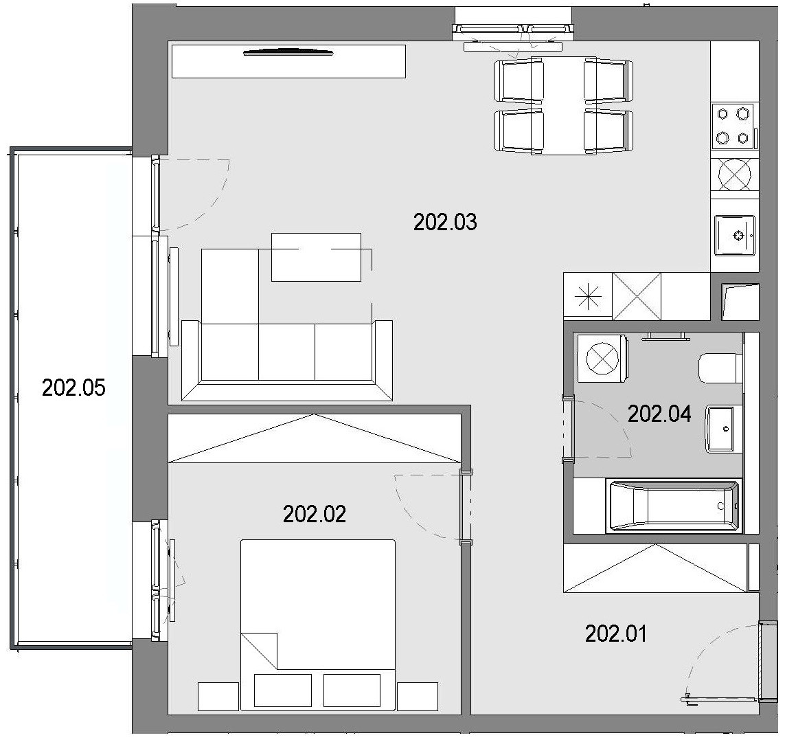 2 izbový byt v novostavbe POPRADSKÁ