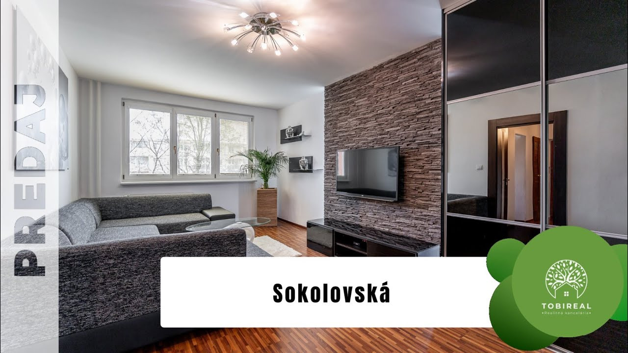 4 izbový byt s loggiou, Košice - ul. Sokolovská