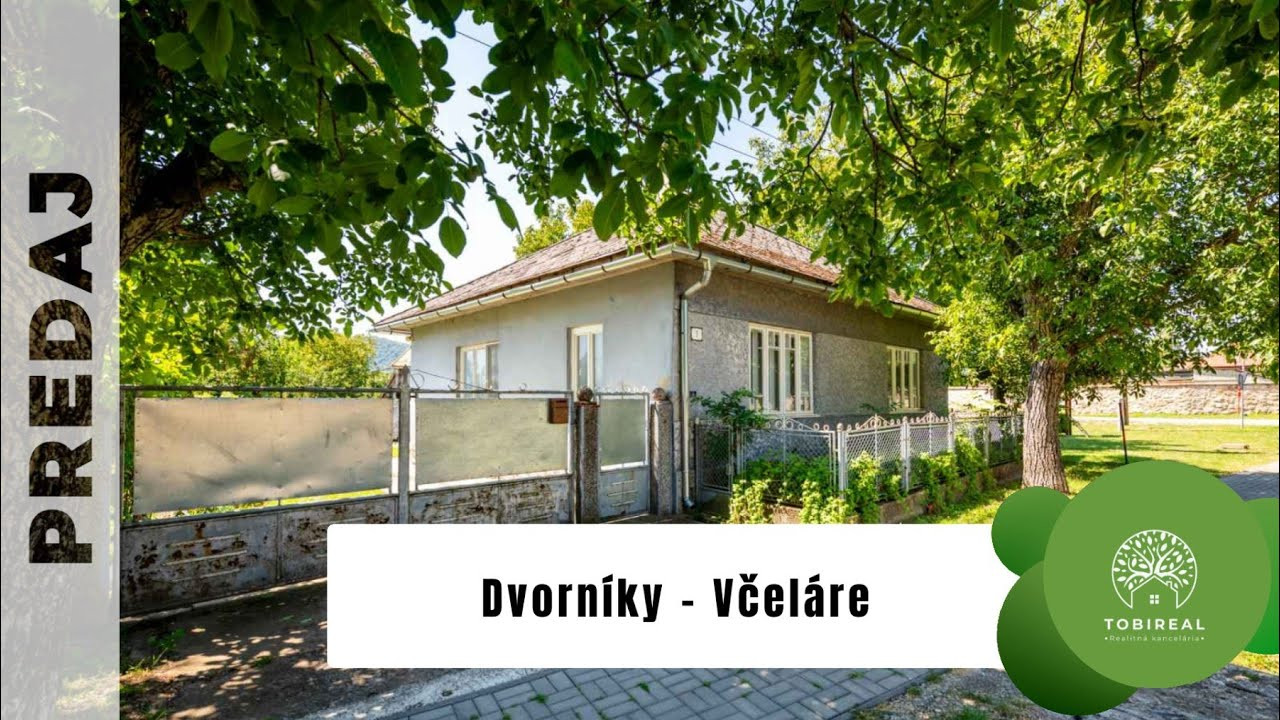 Rodinný dom v srdci obce Dvorníky - Včeláre