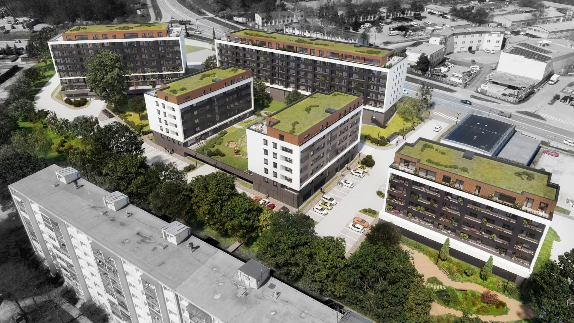 Nebytové priestor v projekte Byty Popradská