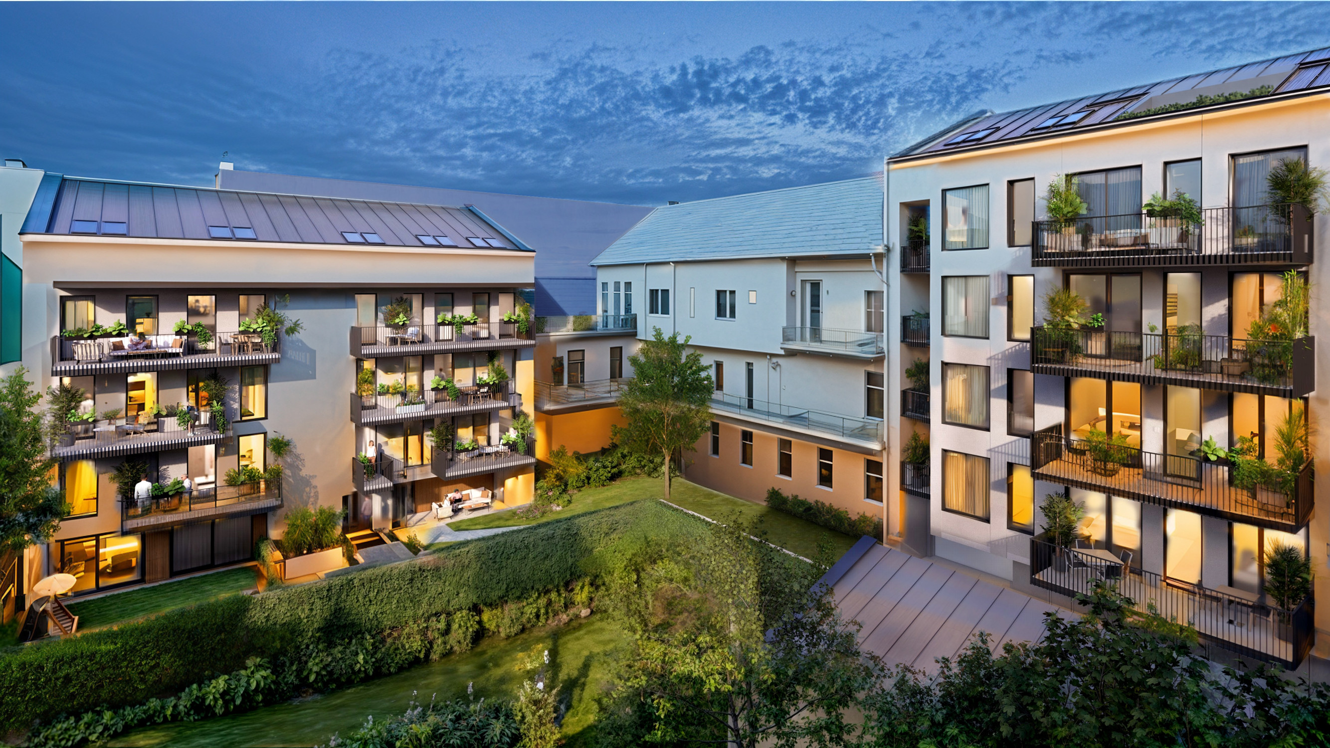 Mezonet s loggiou v novostavbe Drevný trh