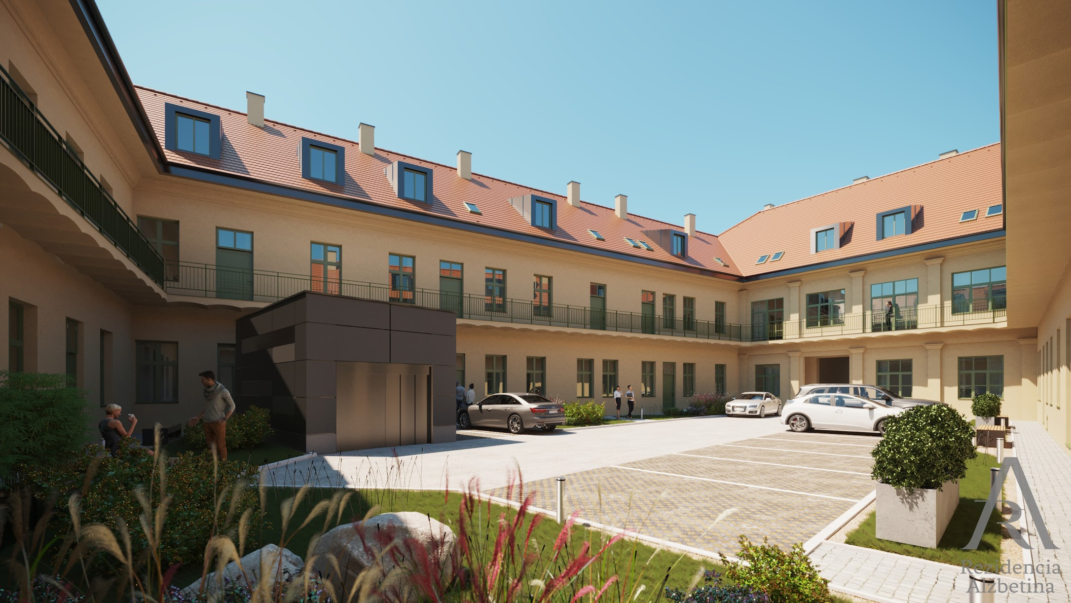 Rezidencia Alžbetina - 3 izbové mezonety