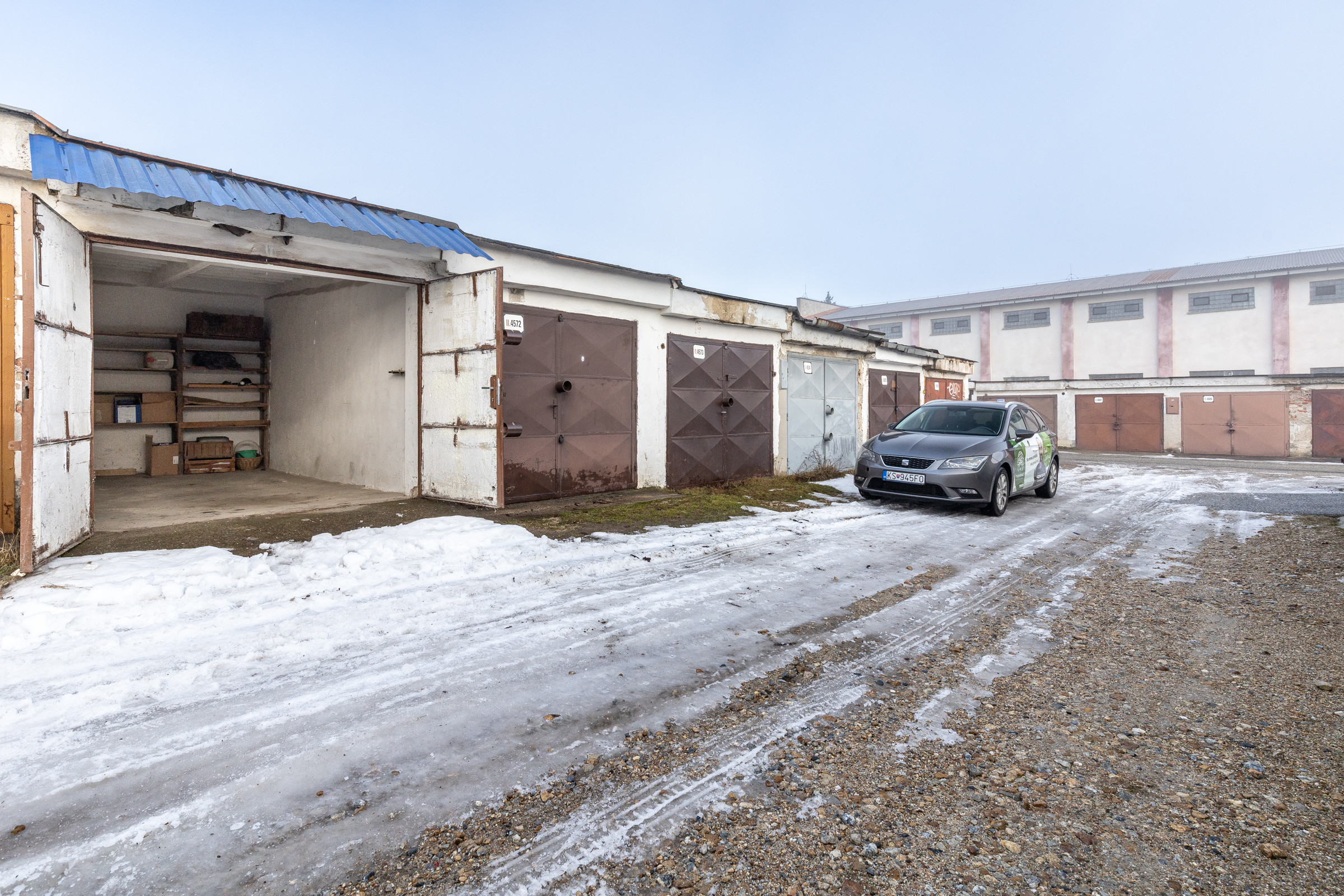 Murovaná garáž, Michalovská ul., Košice - Západ