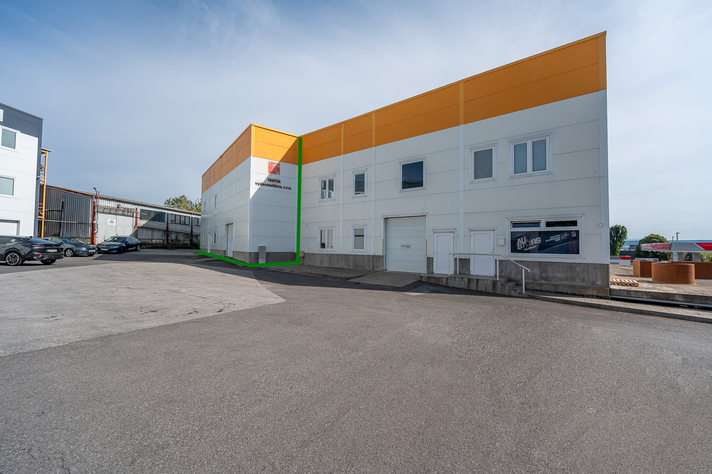 Skladovacia hala s kanceláriou na prenájom, Košice - ul. Popradská