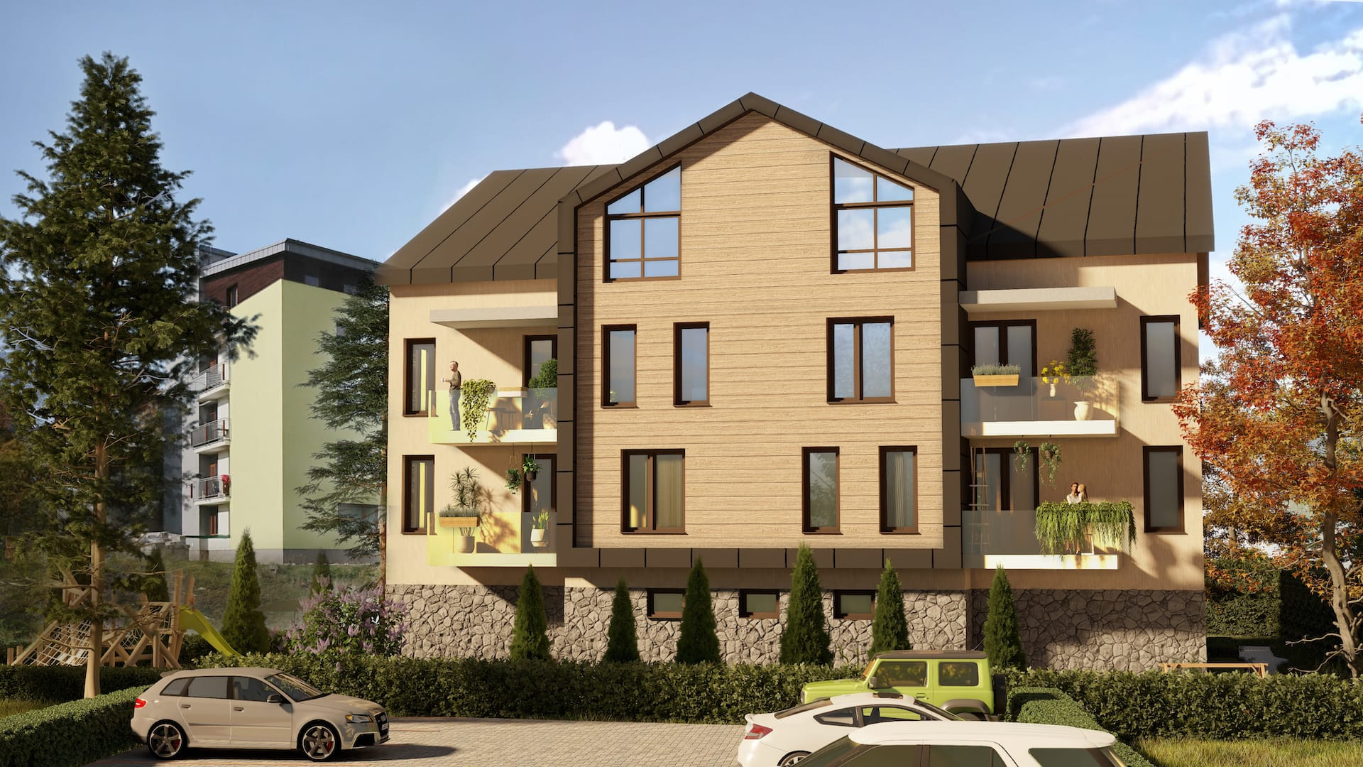 3 izbový byt v projekte Tatry Javor, Tatranská Lomnica