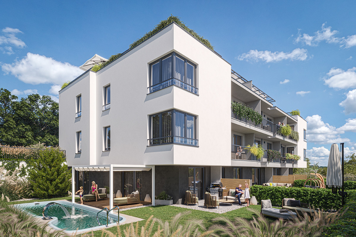 2 izbový byt s loggiou v projekte Huštáky Boutique Residence