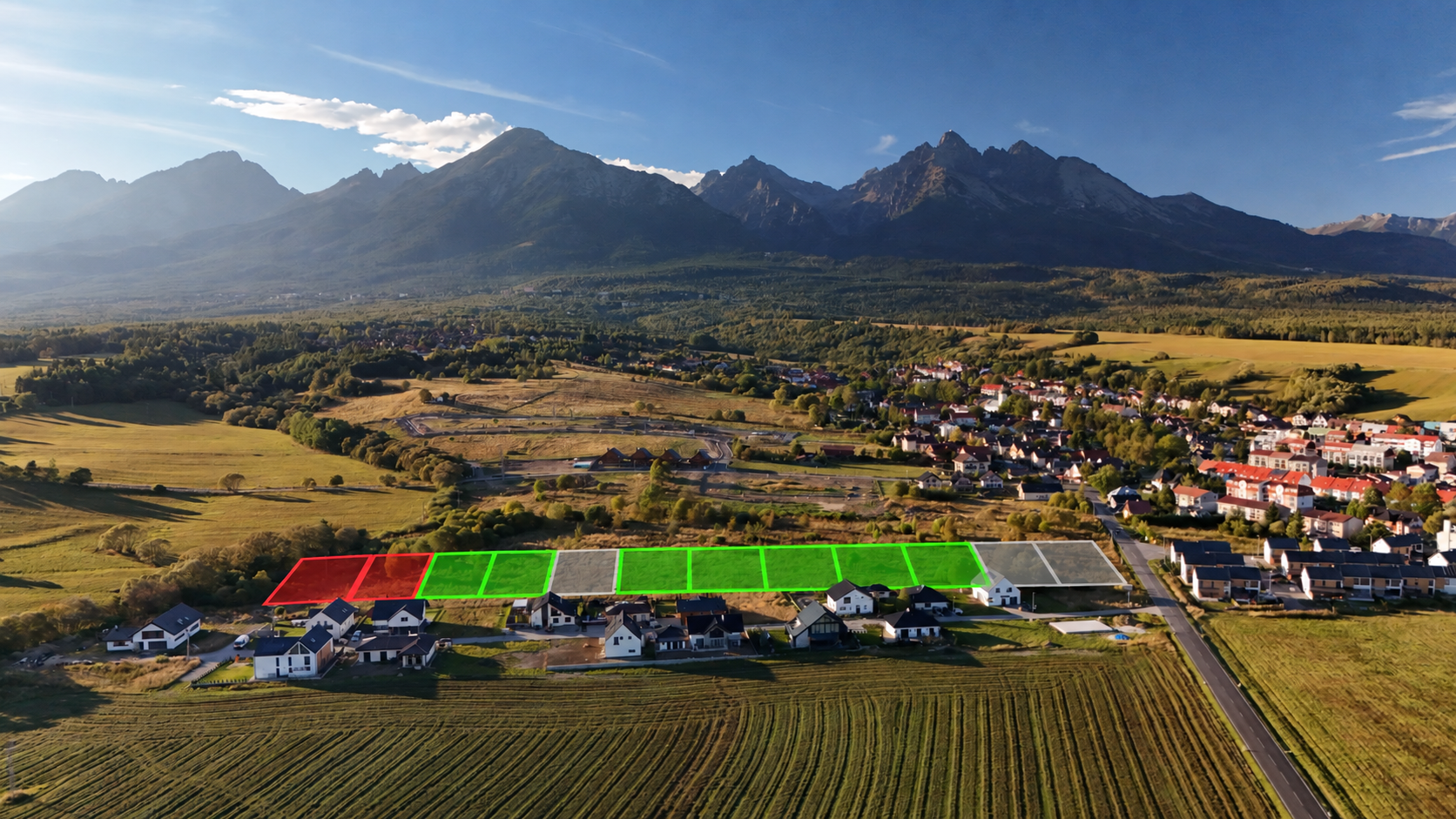 Stavebný pozemok 600 m² s výhľadom na Vysoké Tatry