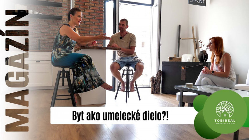 TobiReal MAGAZÍN: Byt ako umelecké dielo