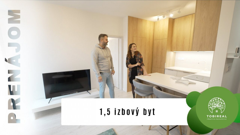 1,5 izbový byt v novostavbe Zelené Grunty, Košice -KVP, ul. Klimkovičova.