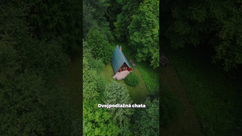 Dvojpodlažná chata pri Ružíne