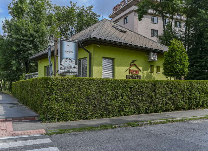 Zabehnutá reštaurácia Pizza Domček s multifunkčným využitím v širšom centre Košíc