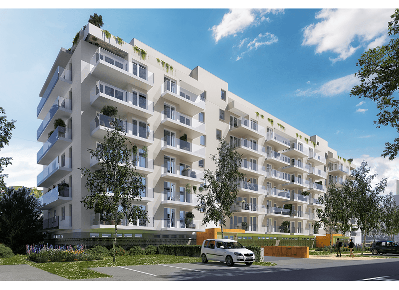 Apartmán v II. etape projektu BYTY JANTÁROVÁ